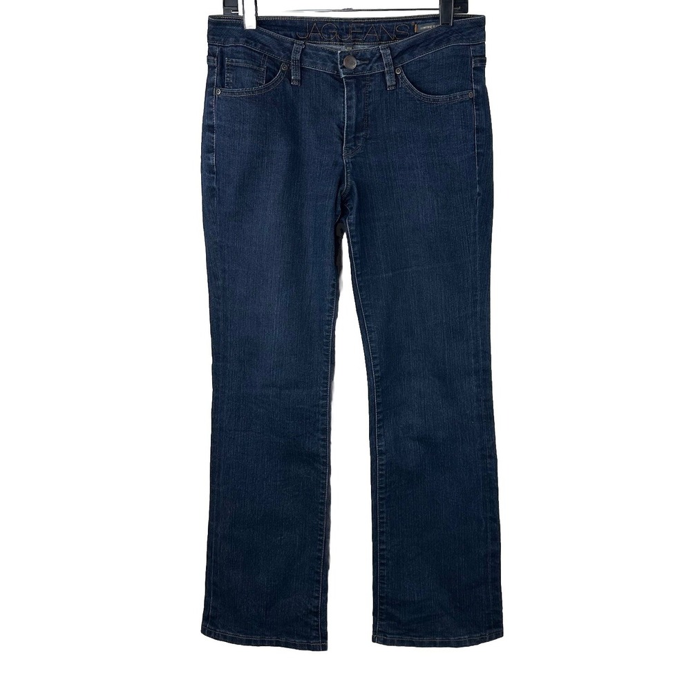 JAG Jeans Womens 10P Dark Wash Low Rise Boot Leg Stretch‎ Western Glove Works